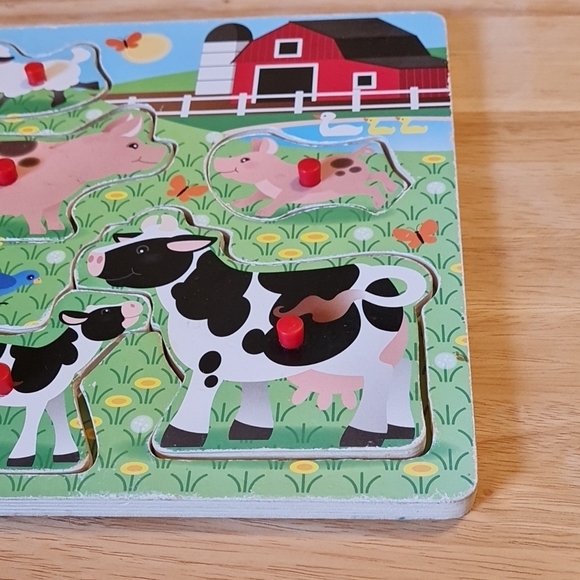 Farm Animal Wooden Puzzle - Picture 6 of 6